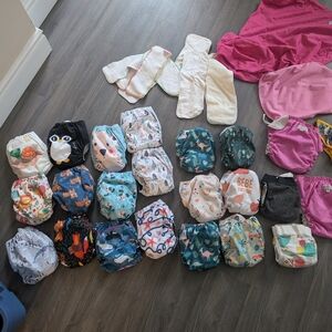 Colorful Kids Cloth Diaper Set